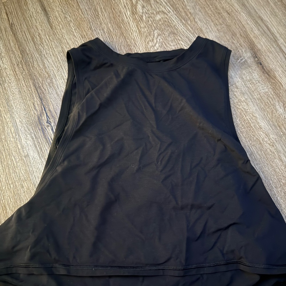 lululemon athletica Black Tank Top